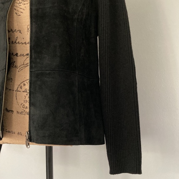 Covington Suede & Sweater Zip Jacket - Large - EUC - Picture 5 of 13
